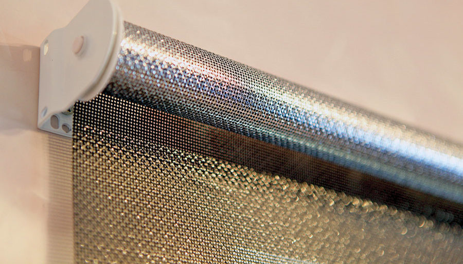 Reversible roller In'Flector blinds