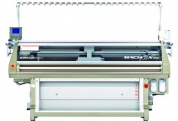 Shima Seiki's MACH2X153 flat knitting machine