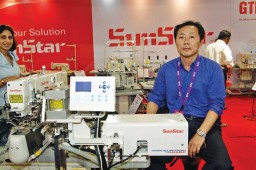 C I Hwang, MD, Sunstar with the Belt-loop attachment machine