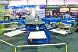 M&R carousel printing machine (Sportsman E series) was a major highlight at the DCC stall
