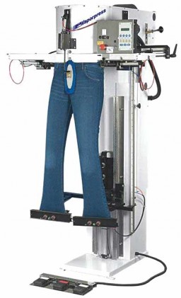 Vaporpress Jeans maker – the latest addition to the Vaporpress range of tension finishing systems
