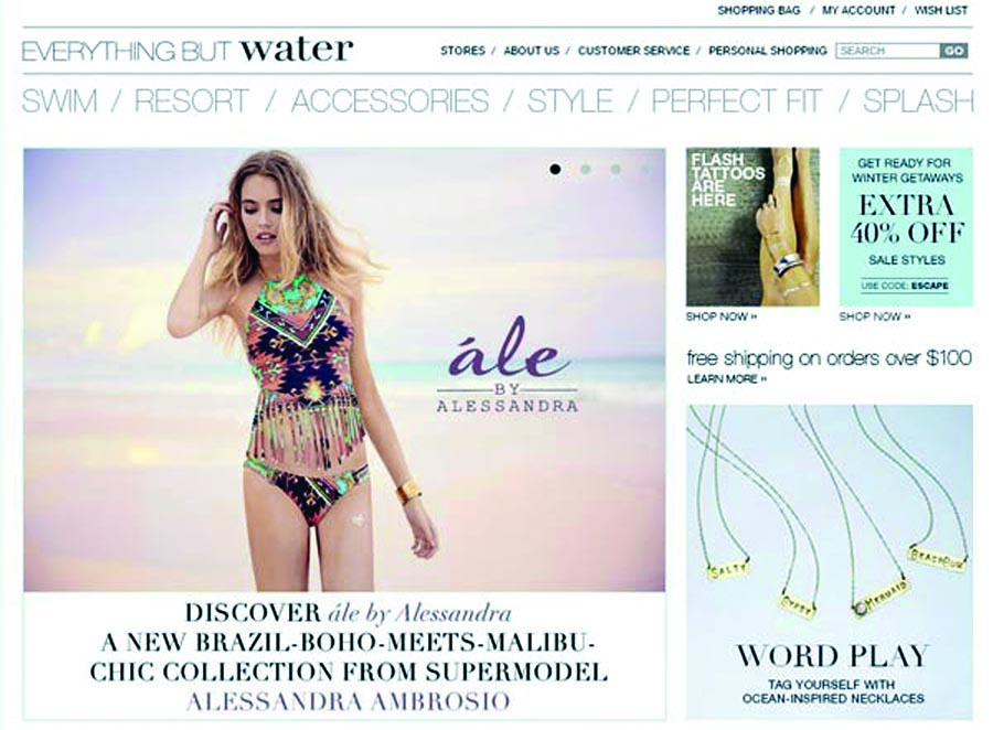 everything but water swimwear sale