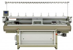 Shima Seiki’s new MACH2SIG computerized intarsia shaped knitting machine