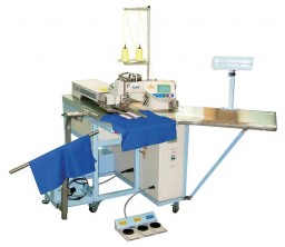 UL-PL33 Automatic placket machine can sew centre as well as hidden plackets
