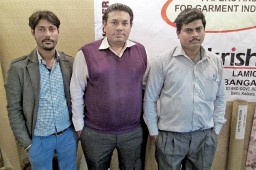 Ashok Chhajer, (C) Director, Krishna Lamicoat, with his team
