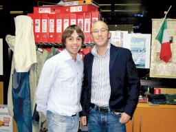 (From left) Alberto Guerreschi, CEO, New Hi-tech Solutions and Enrico Guerreschi, Sales Director Worldwide Market, Vibemac Spa