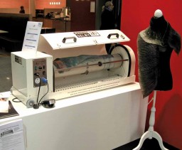 The Arashi Shibori design - reasonable production speed possible with the Anne Selby Wrapping Machine 