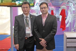 Ronny Timuari, Sales Director and Syed Fahad Siddique, Country Manager – Bangladesh, INL International Technologty