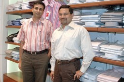 Vineesh Chadha, COO, Colourplus Fashions Ltd and Ramki Subramaniam, Director, Dow India 