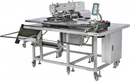 In SNAS-3020G-PS-SN/DN, operator’s task is limited to loading the clamp with pre-creased and decorative stitched pocket panel