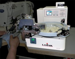 Digitally Controlled Button Feeder Attachment Model ST-12