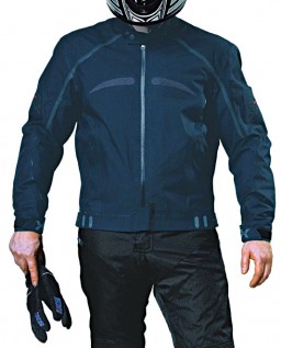 Water proof biker jacket with ultrasonic welded seams