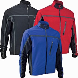Cyclists jacket with ultrasonic welded seams