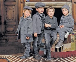 Dolce & Gabanna Fall/Winter 2013 full print ad campaign showcasing children designerwear, which was a total sellout