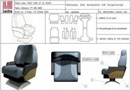 A screen shot of Lectra DesignConcept Auto