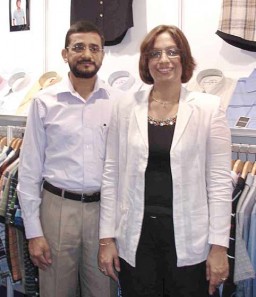 Hussain and Maria from Nafeez Fashionz