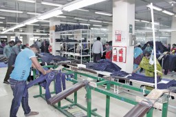 The key to value addition in denim jeans lies in washing, and Mahmud Group has equal competence in dry and wet processing