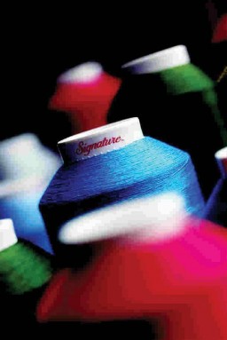 American and Efird 100% tri-lobal Polyester Signature embroidery thread 