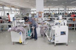 An operator handling multiple workstations