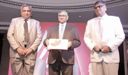 K. K. Maheshwari, Group Business Director, Fibres and Textiles, and Managing Director, Grasim, (center) at the launch of LIVA