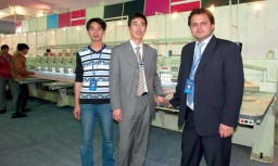 Chen Xue Jun of Dayu with Prateek of JP Creation