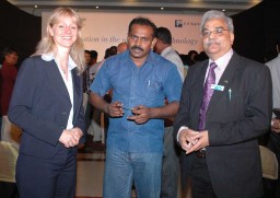 Karin Brinkmann, V Selvam and Vikram Sona