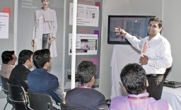 Hari Kenkare, Marketing Coordinator, Lectra delivering the seminar 'Technology Education 2015 and Beyond'