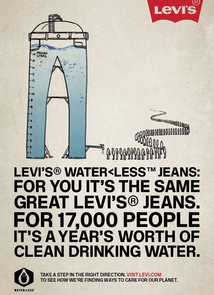 LevI's saves 1 billion litres of water; releases Environmental Impact Study  - Apparel Resources India