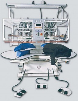 Malkan KAR1011_B right and left carousel ironing press