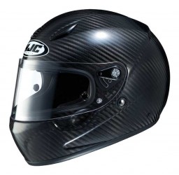 Helmet with carbon fibre shell – the weave structure is a styling element