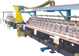 The GMI Laser III machine with 3-axis galvanometric head for fabric cutting