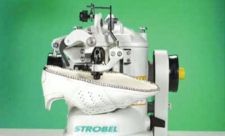 The over seaming machine 141-23 EV from Strobel