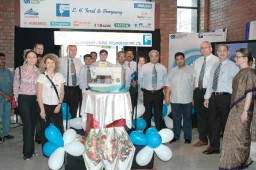 Teams Duerkopp Adler and EH Turel with Aman Agrawal post the launch of Duerkopp Adler – Turel Technology Pvt. Ltd.