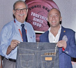 Viraf Turel (L), Chairman, EH Turel & Company and Enrico Guerreschi (R), Sales Director, Vibemac
