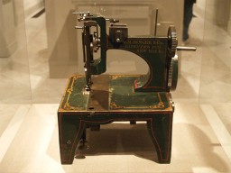 Singer sewing machine designed by Issac M Singer patented in 1851
