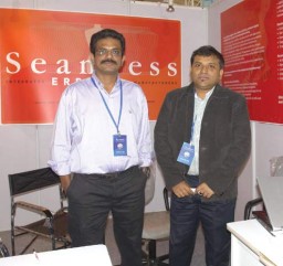 Sajan Mathew and Rajesh Dwivedi of Exilant promote seamless ERP software 