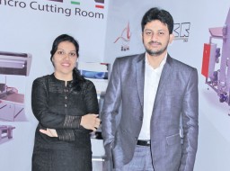 Guna Sekaran, Managing Director, IMA Asia Pacific (right) with Divya Mittal, Sales Manager, (Delhi region)