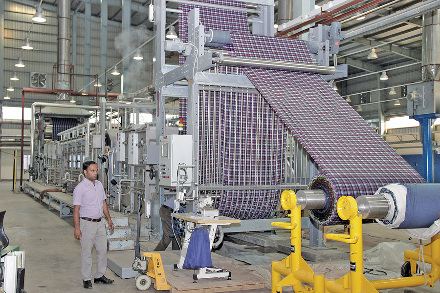 Presently specializing in yarn dyed fabrics, the company has plans for replicating the same in solid and printed fabrics