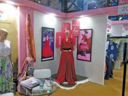 LIVA corner in the Birla Cellulose booth at the 61st National Garment Fair