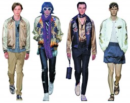 Valentino, Saint Laurent, Louis Vuitton, Dries Van Noten