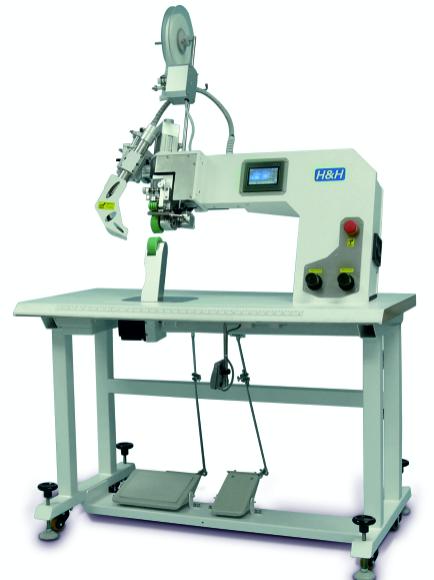 AI 008 – a hot air sealing machine that comes with an adjustable roller pressure for different kinds of fabrics