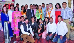 Core team of India with global guests at the opening of new country office of EWM Group in Gurgaon