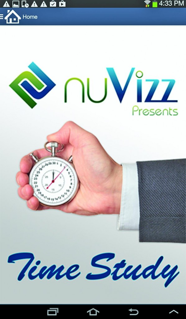 nuVizz Mobile Time Study App