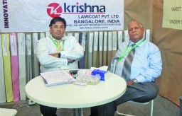 (L-R) Ashok Chhajer, Director, and Amar Chhajer, Managing Director, Krishna Lamicoat (L-R) Ashok Chhajer, Director, and Amar Chhajer, Managing Director, Krishna Lamicoat
