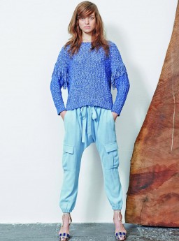 Non-denim bottoms are now coming in very creative styles