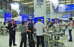 TYPICAL TYPICAL showcased a few years old sewing machines, the same were quite similar to some of the recent Japanese launches