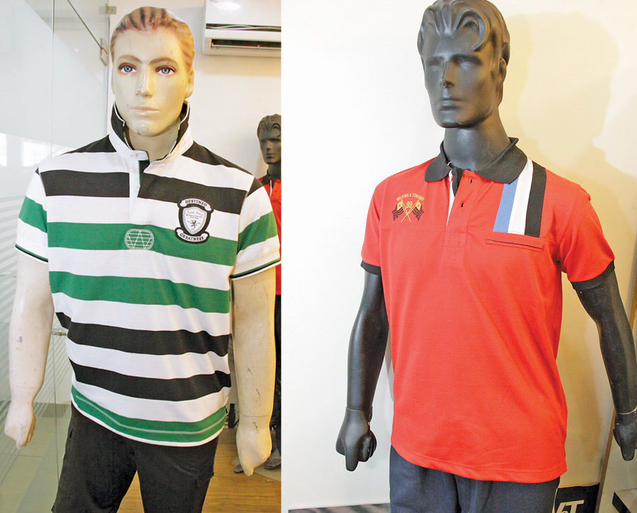 Products of Paramount Clothing... The company mainly manufactures knitted garments
