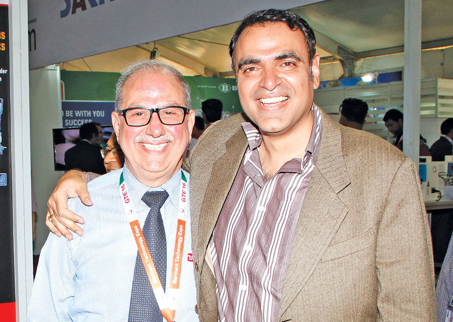 Sanjay Gulati (R), MD, Growel Impex with Viraf Turel, Managing Director, E.H. Turel & Co.
