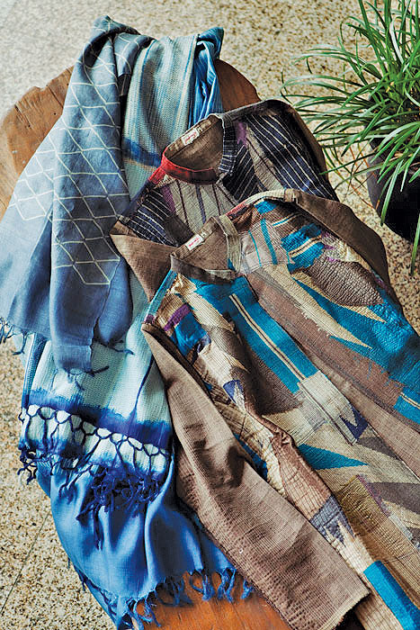 Naturally dyed garments by Soma Blockprints and Mura Collective