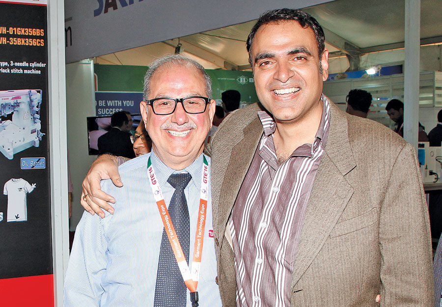 Sanjay Gulati (R), MD, Growel Impex with Viraf Turel, Managing Director, E.H. Turel & Co.